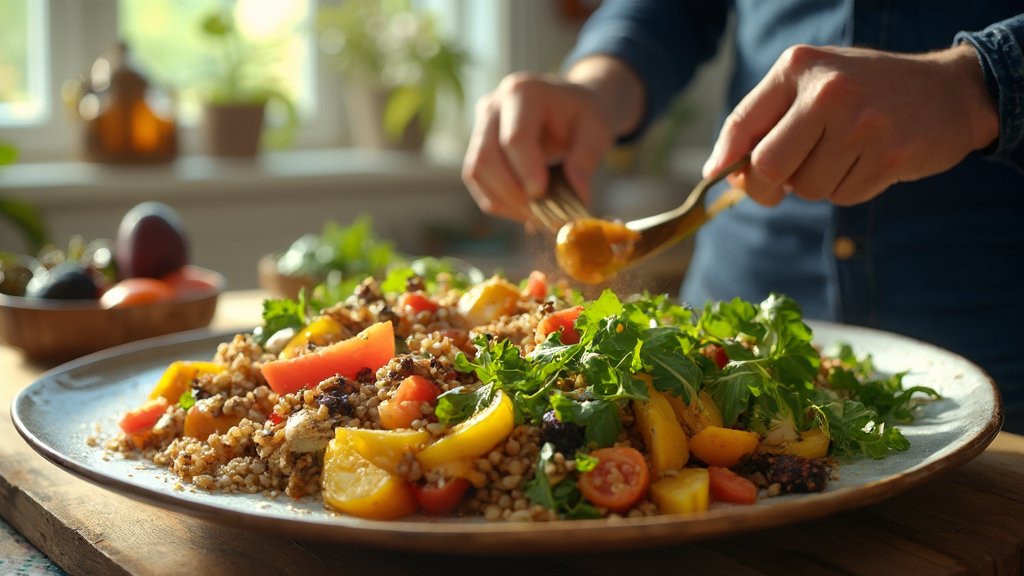 Vegetariska alternativ för högproteindieter